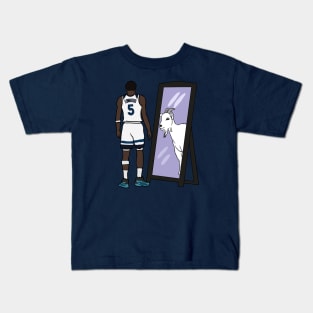 Anthony Edwards Mirror GOAT Kids T-Shirt